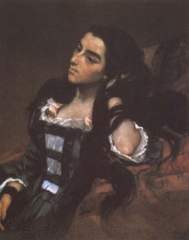 Gustave Courbet Portrait of Spanish